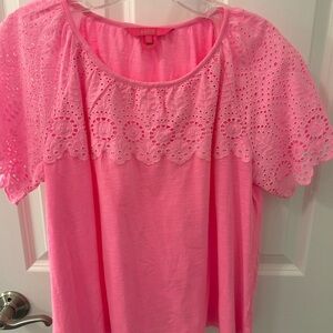 Lilly Pulitzer pink top small